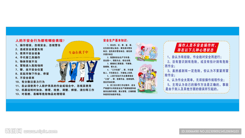 人的不安全行為