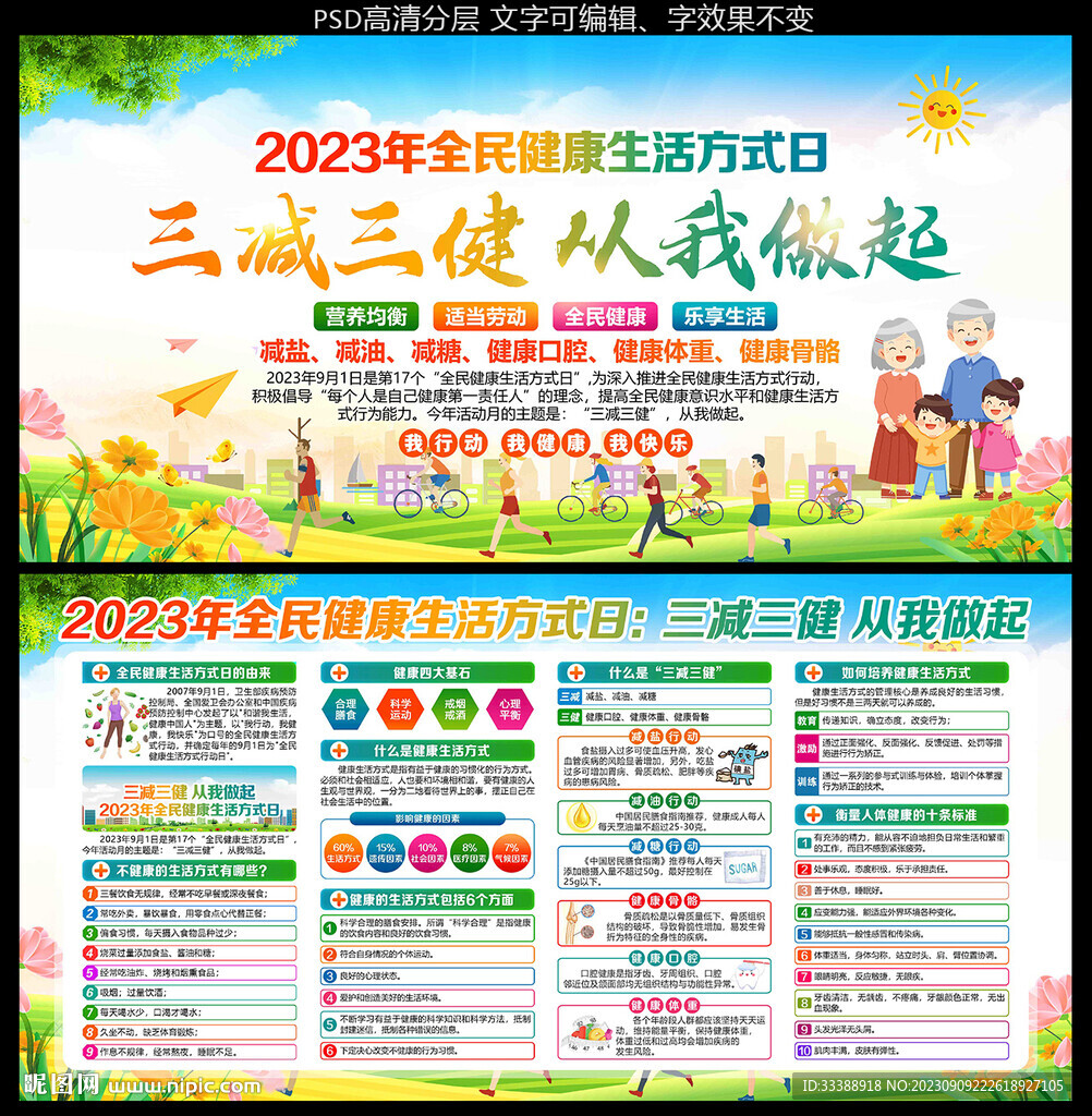 全民健康生活方式日