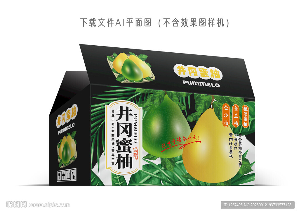 井岡蜜柚包裝