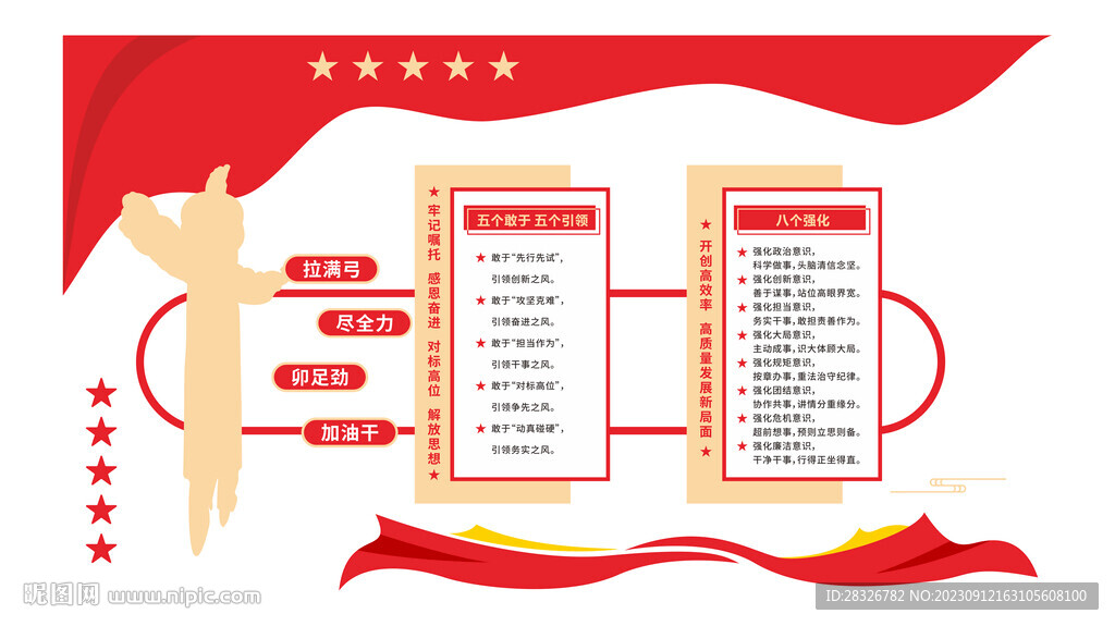 五個(gè)敢于 引領(lǐng) 八個(gè)強(qiáng)化