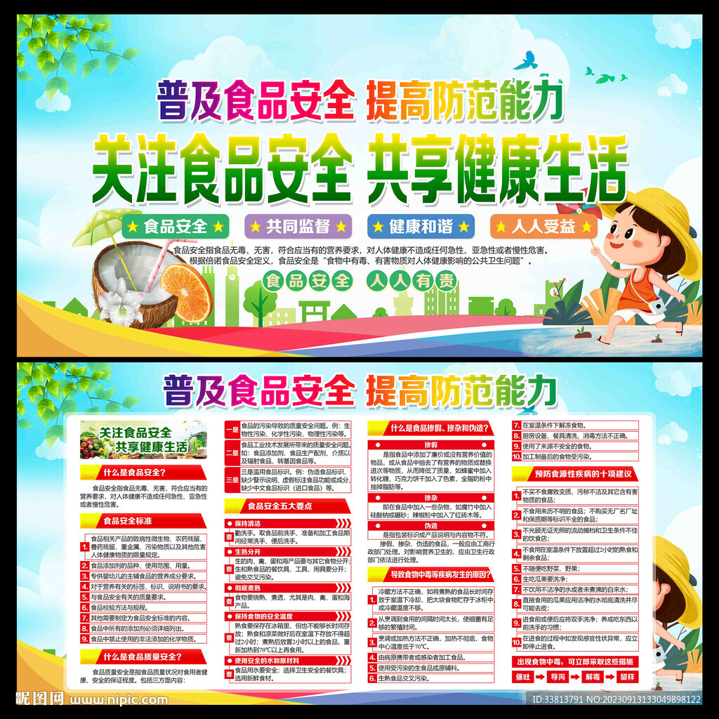 食品安全宣傳欄