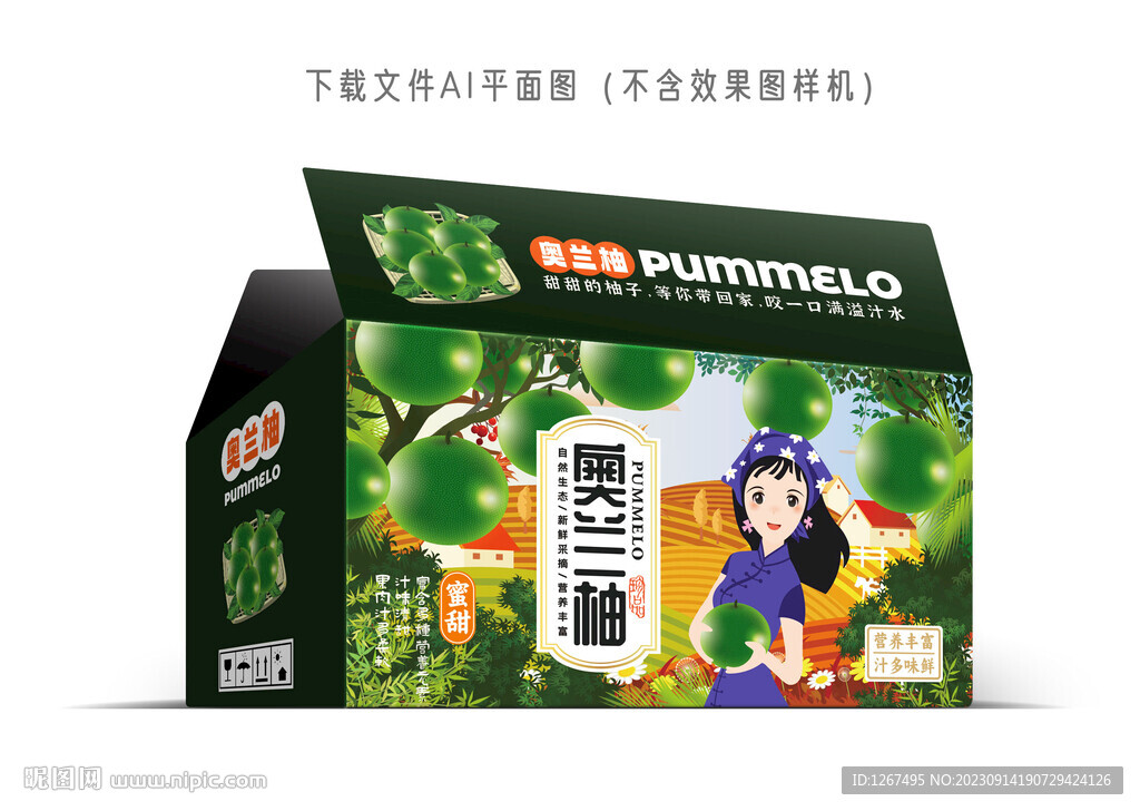 奧蘭柚彩盒