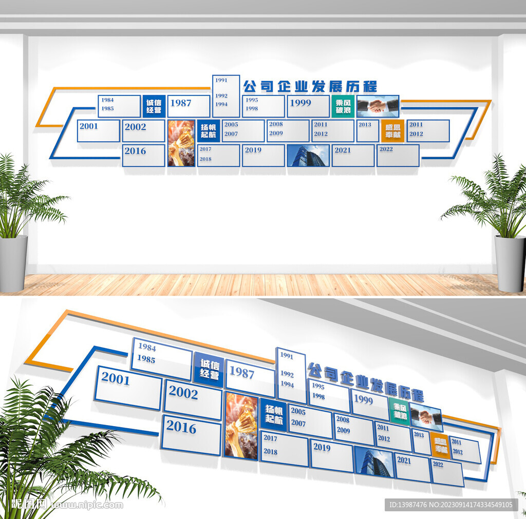 企業(yè)發(fā)展歷程文化墻