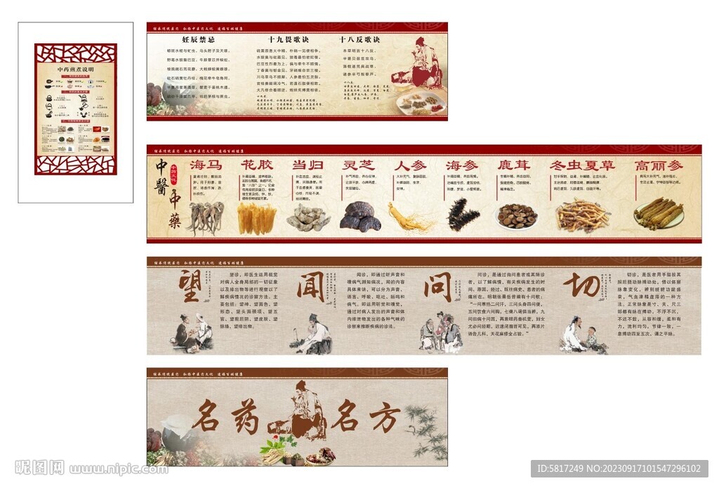 中藥版面