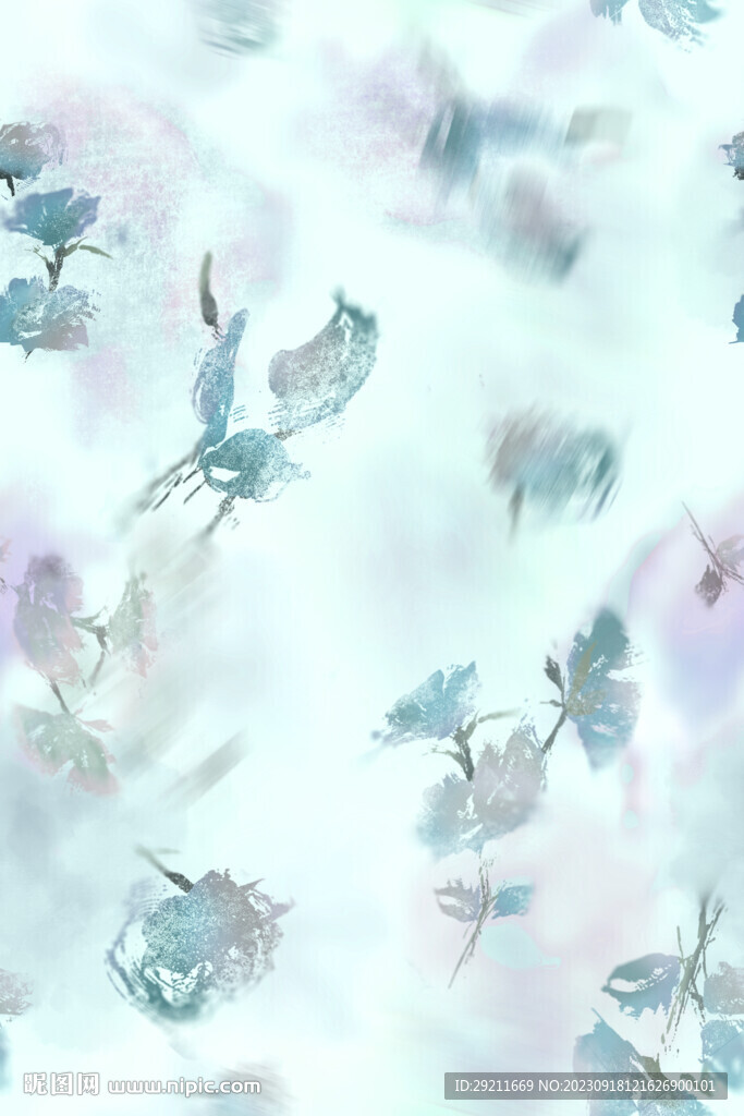 扎染花