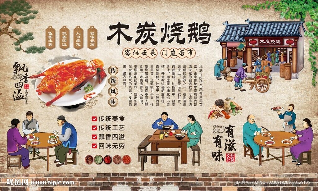木炭燒鵝