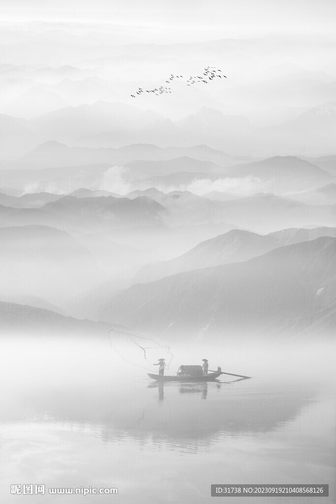 玄關水墨畫