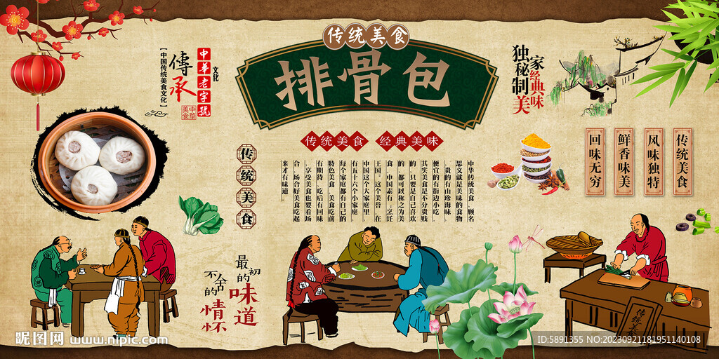排骨包