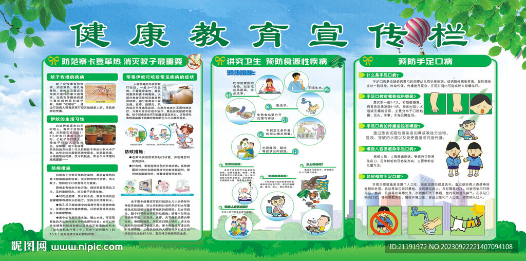 健康教育宣傳欄