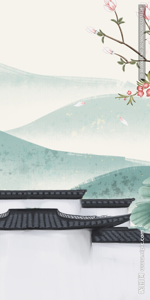 新品 中式意境玄關(guān) TIF分層
