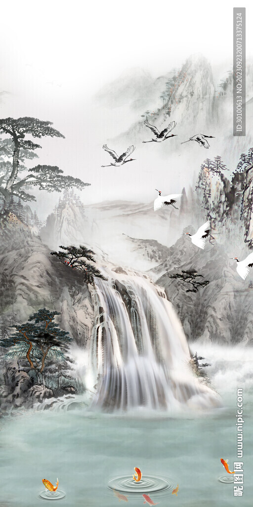 高端 中式意境玄關(guān) TIF分層