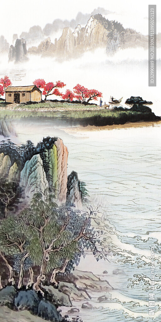 中式 極簡新玄關(guān)畫 TiF分層