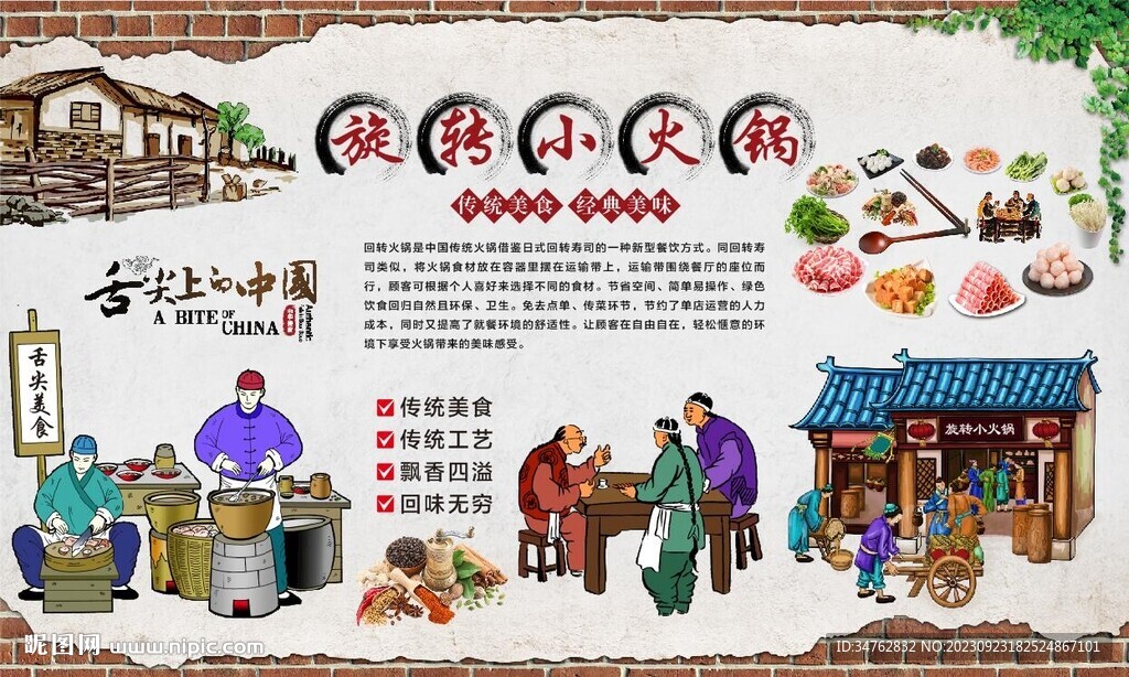 旋轉(zhuǎn)小火鍋