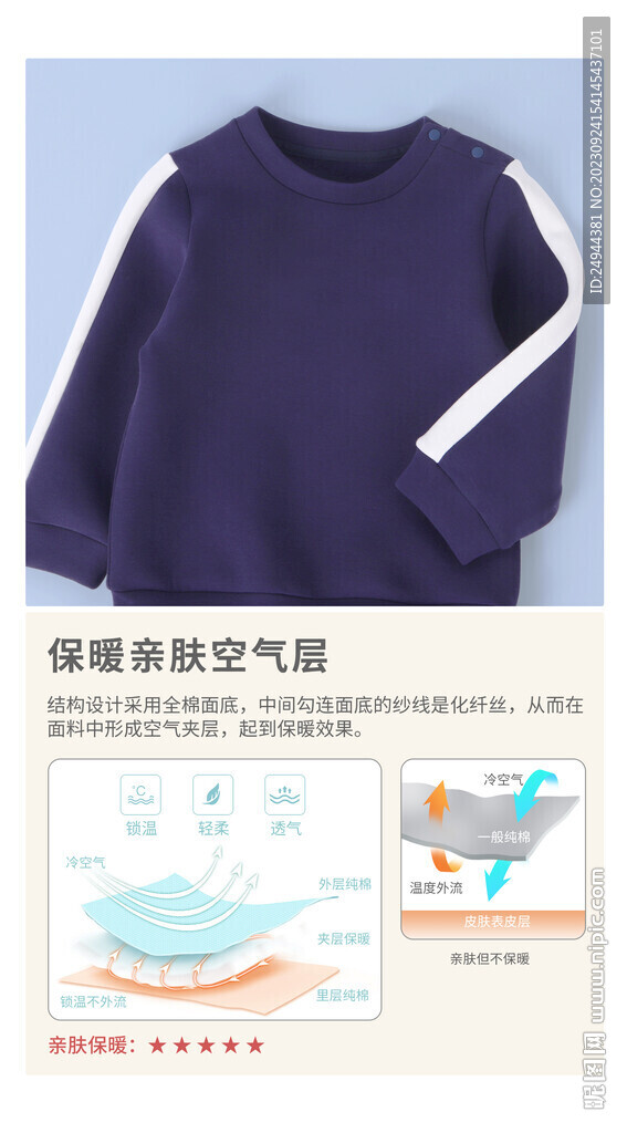 空氣層面料海報(bào)