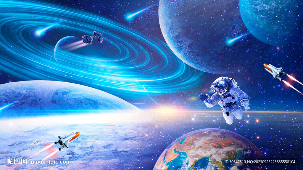 宇宙太空宇航員