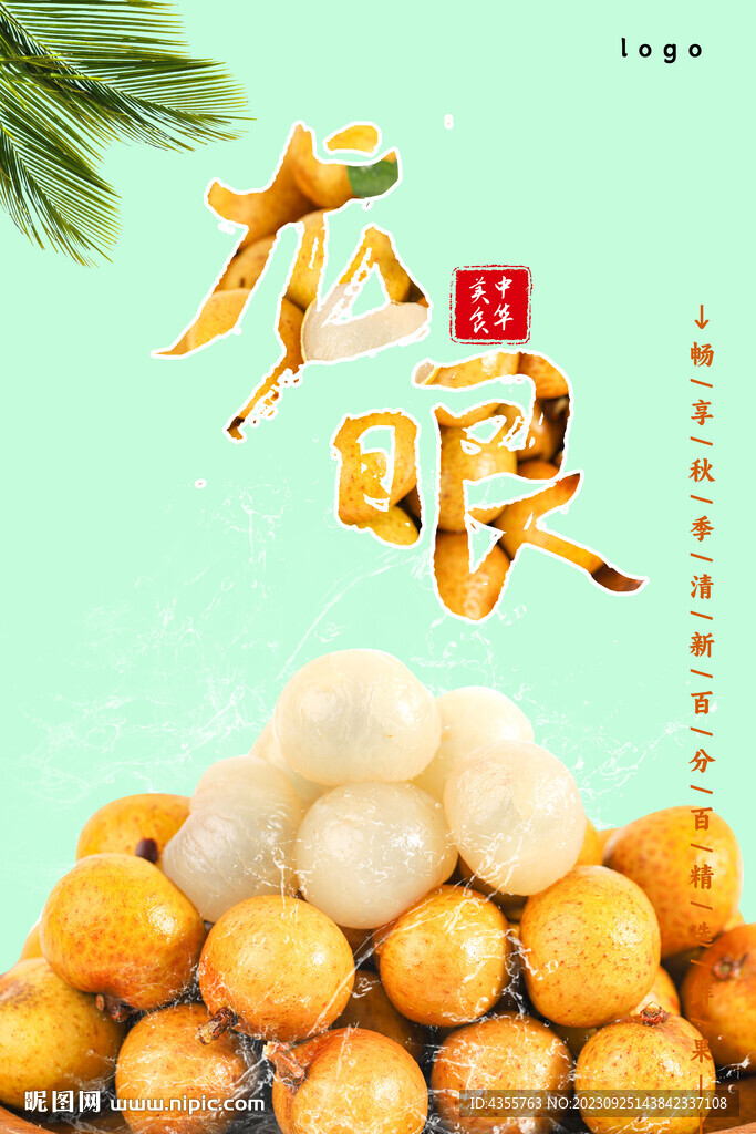 秋季水果 龍眼