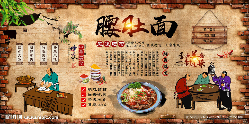 腰肚面