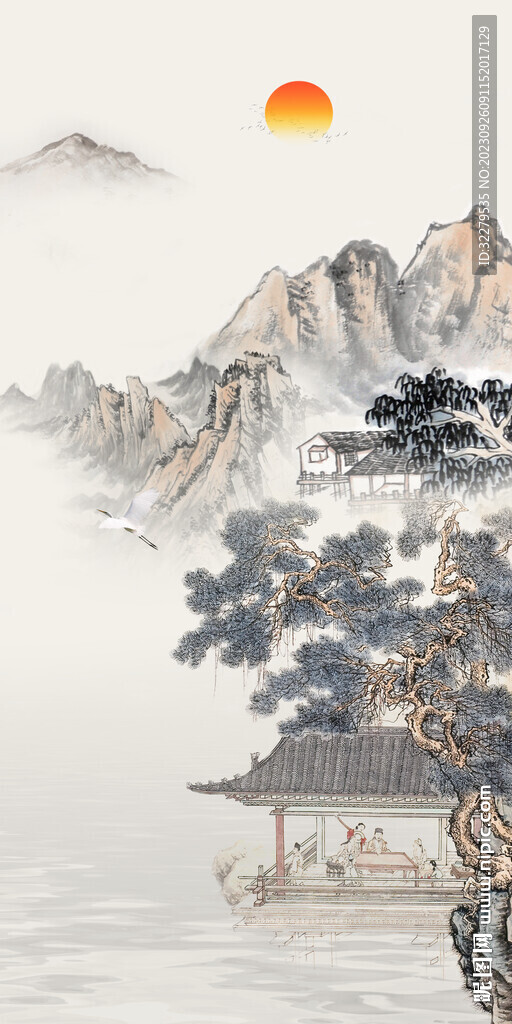 別墅 中式人氣玄關(guān) TiF分層