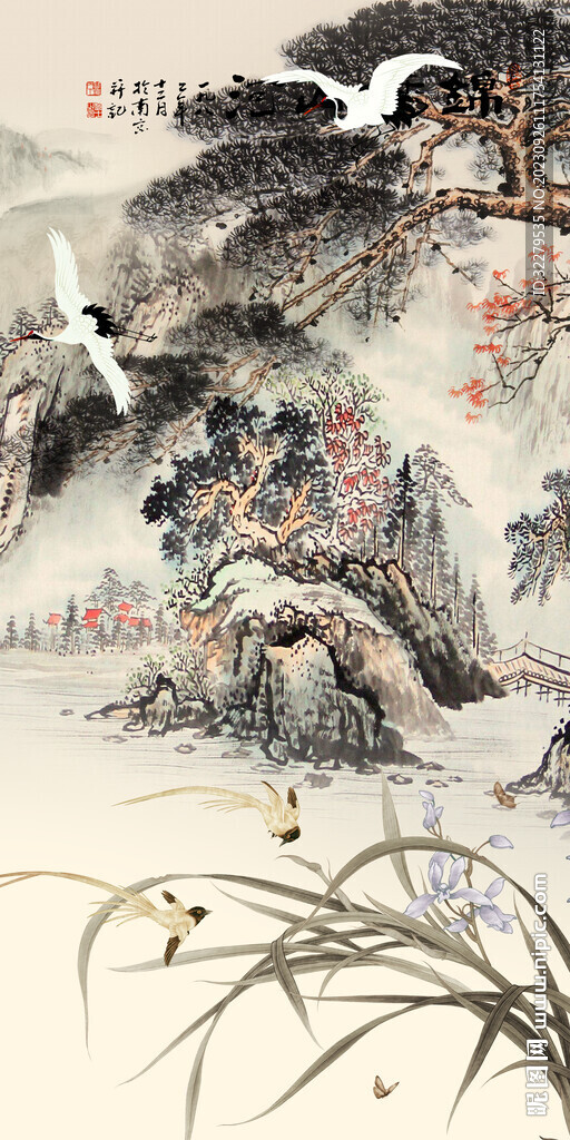 古風 中式玄關新品 Tif分層