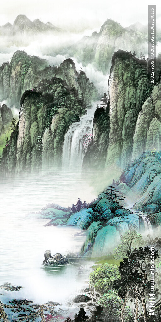新傳 中式極簡(jiǎn)玄關(guān) Tif分層