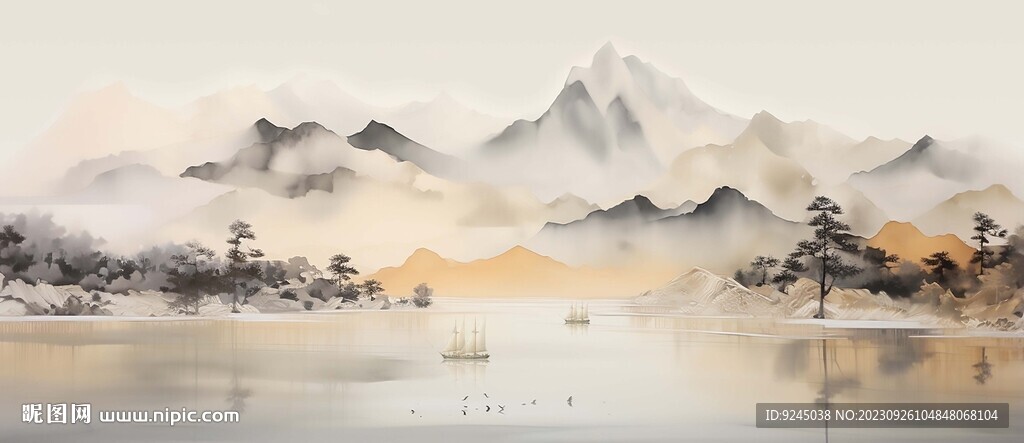 風(fēng)景山水畫