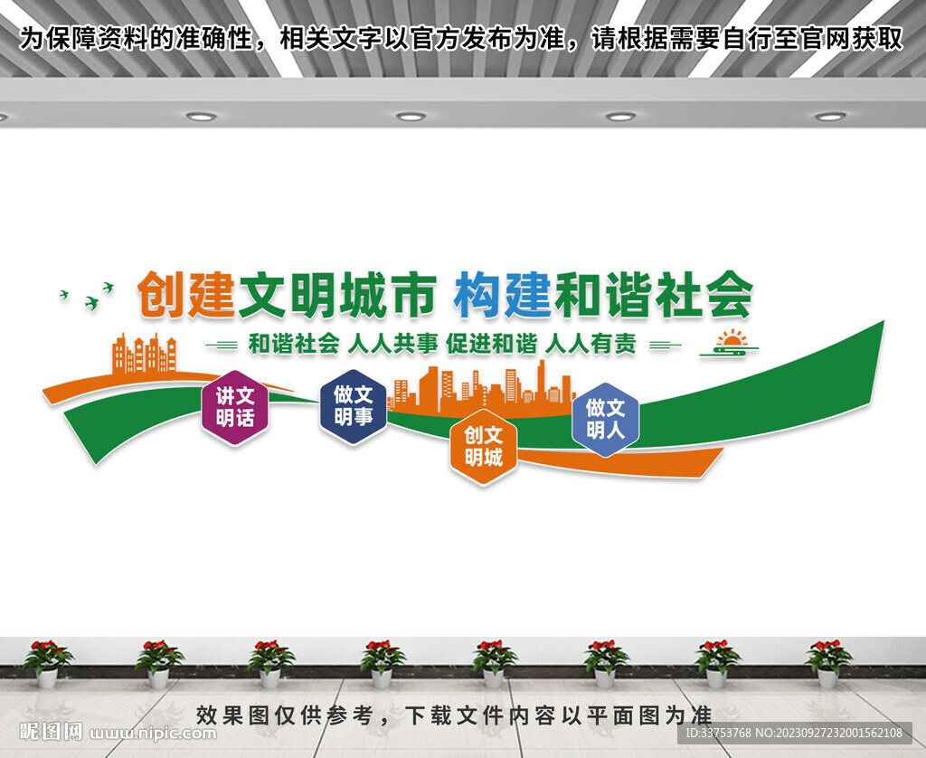 文明城市文化墻