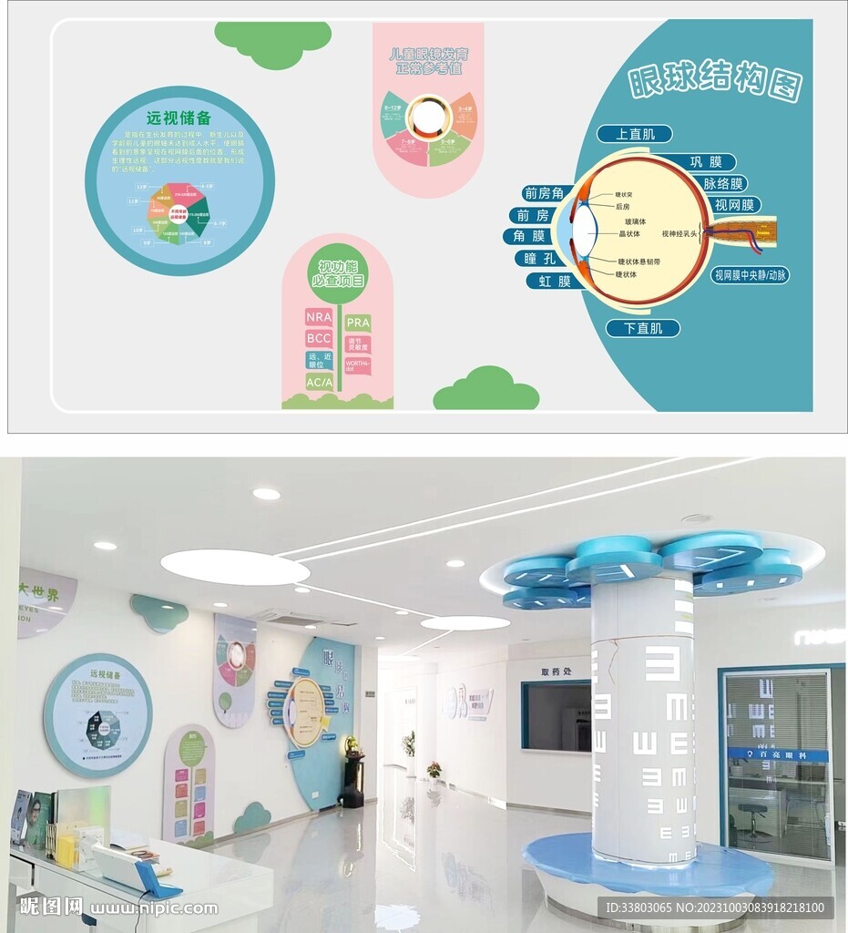 眼鏡店形象墻