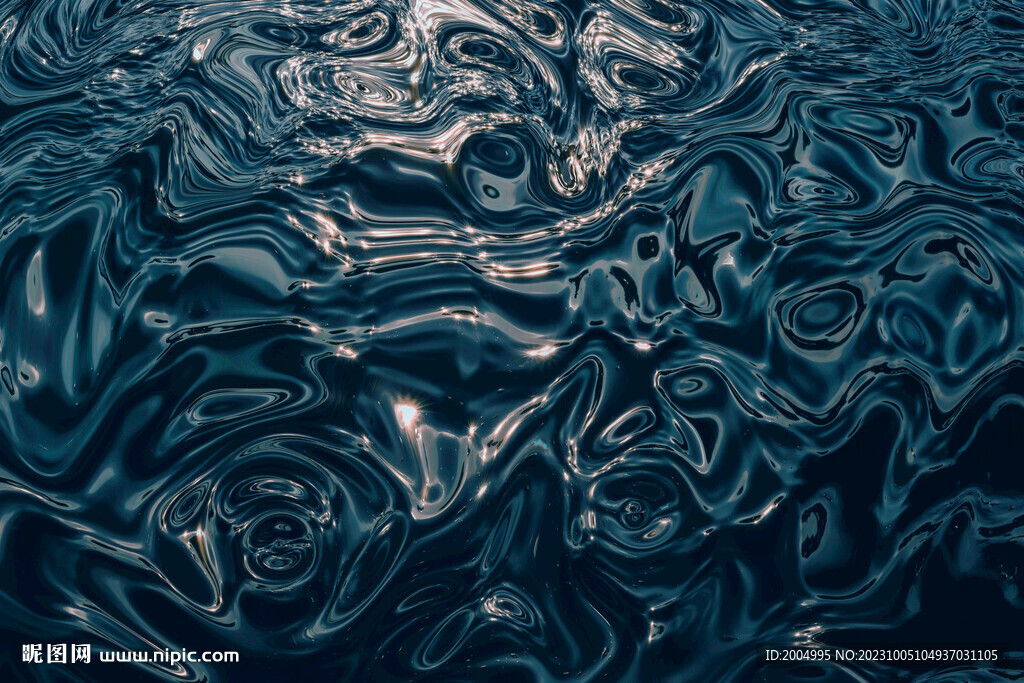 暗色水紋