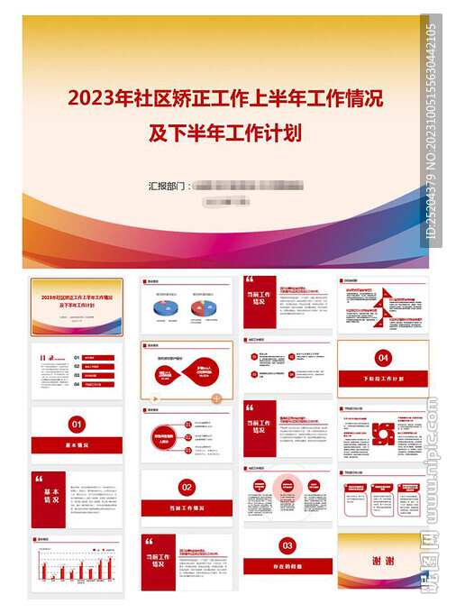工作情況匯報(bào)PPT