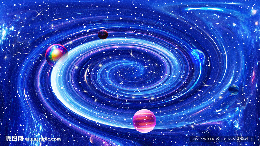 高清星空旋渦軟膜吊頂
