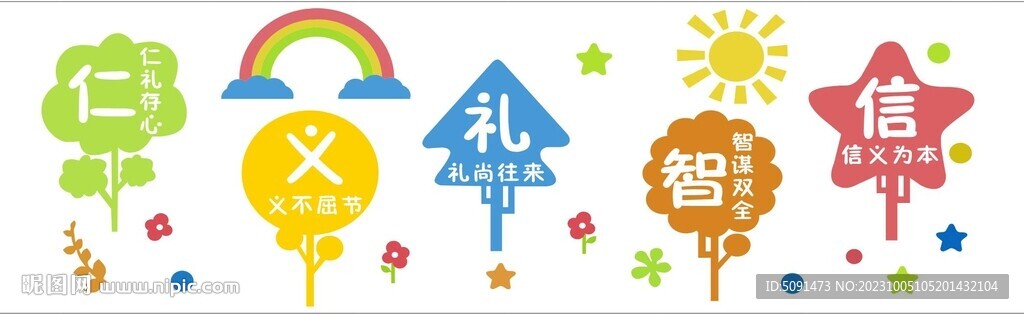 幼兒園文化墻