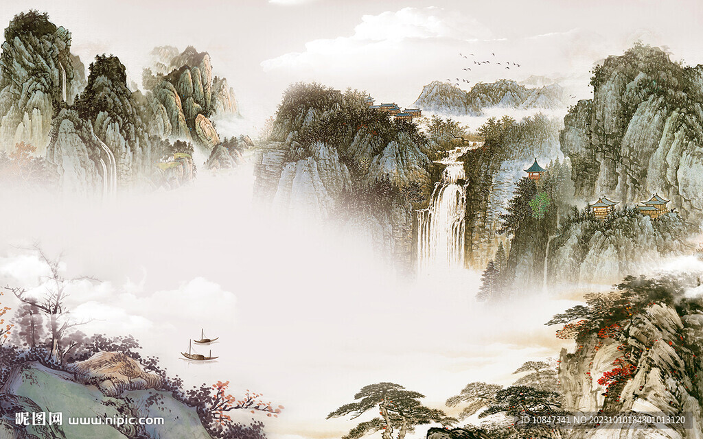 高清 高檔人氣山水 TiF分層