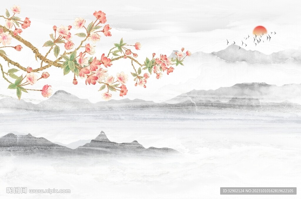 中式花鳥