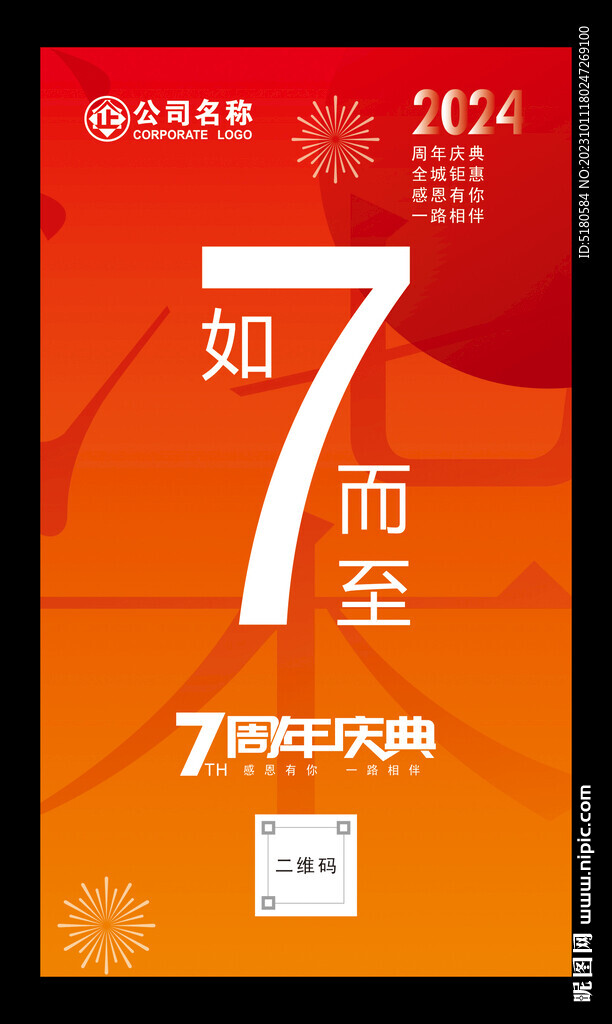 7周年海報