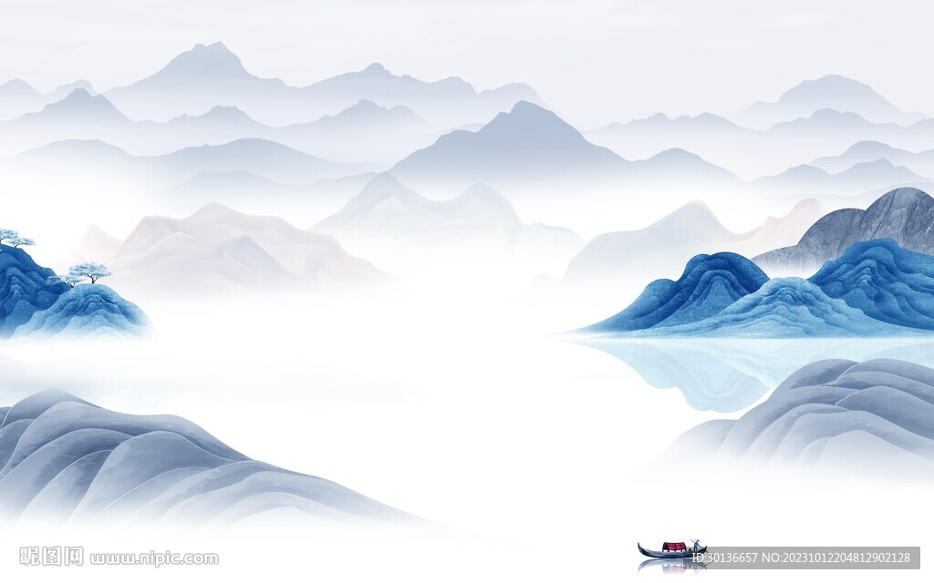 大氣 現(xiàn)代清晰山水 Tif分層