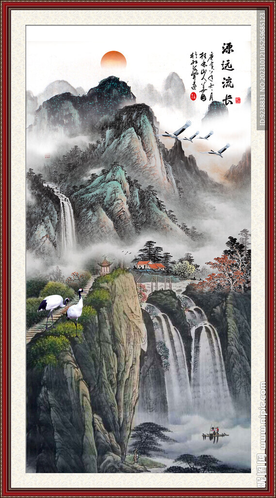 玄關山水畫