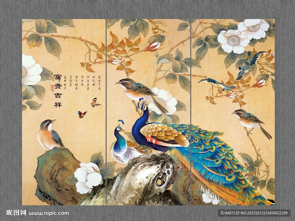 孔雀圖