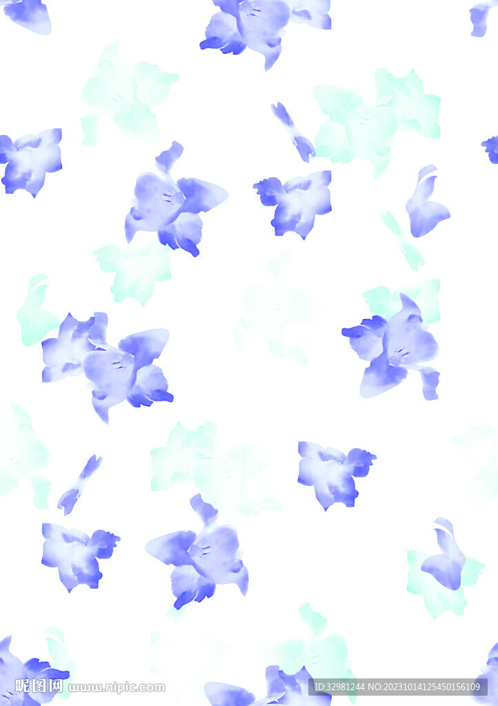 手繪花
