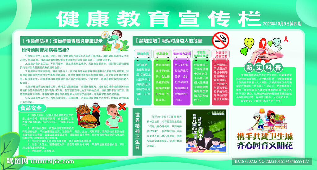 健康教育宣傳欄