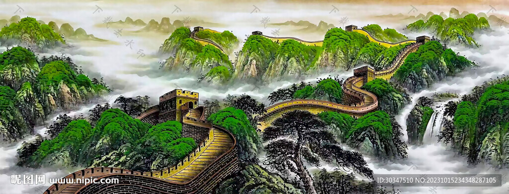 長城裝飾畫