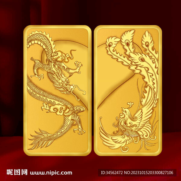 龍鳳呈現金條