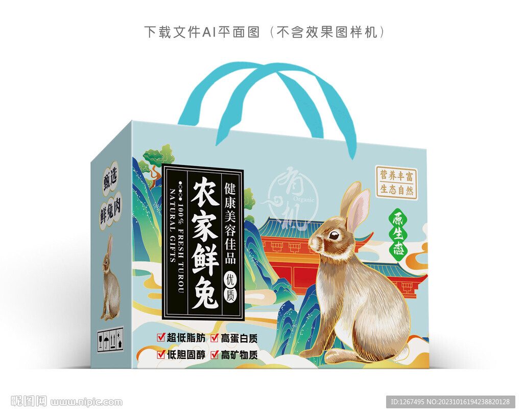 鮮兔肉禮盒