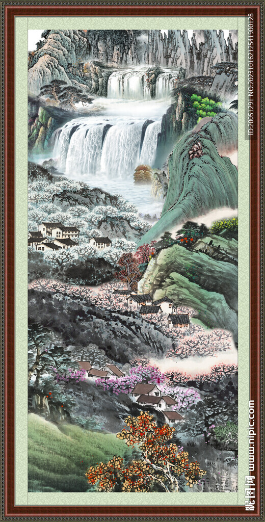 大廳山水畫