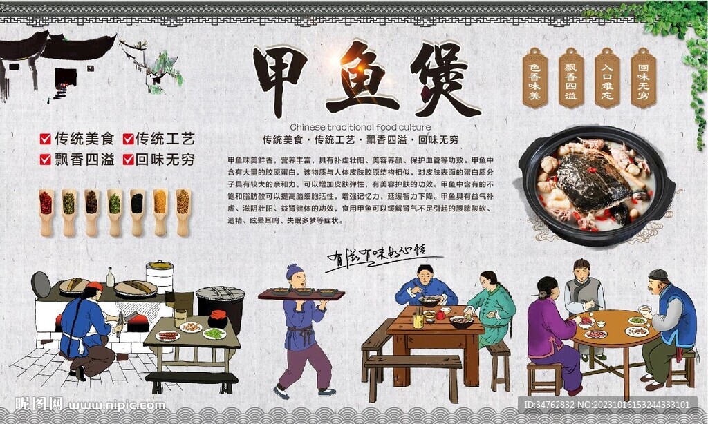 甲魚煲