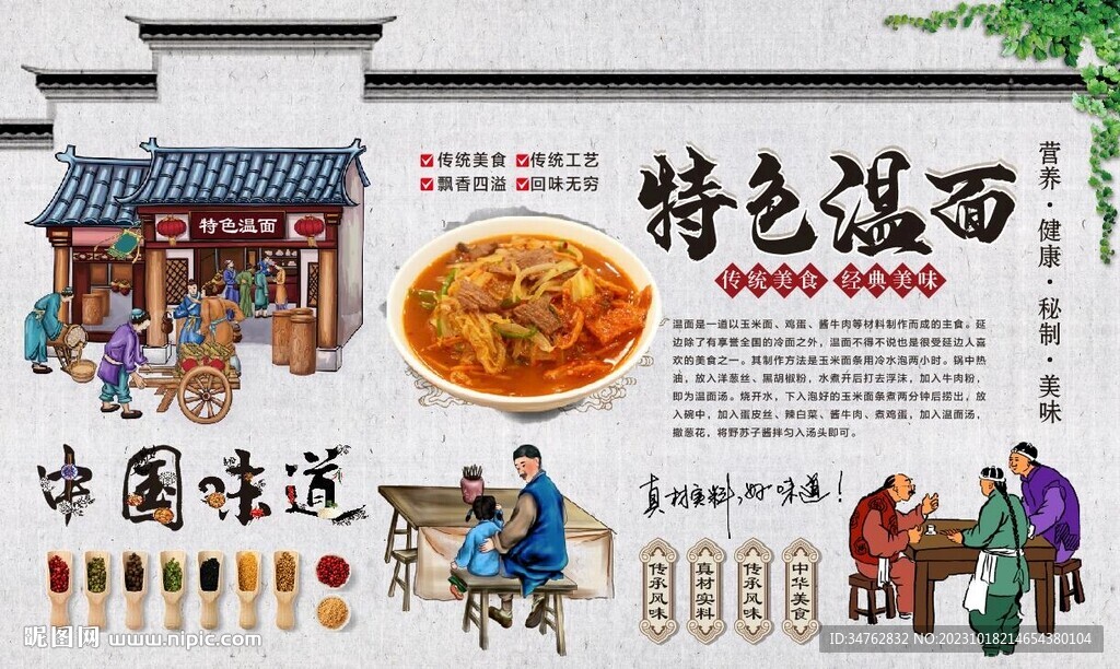 溫面