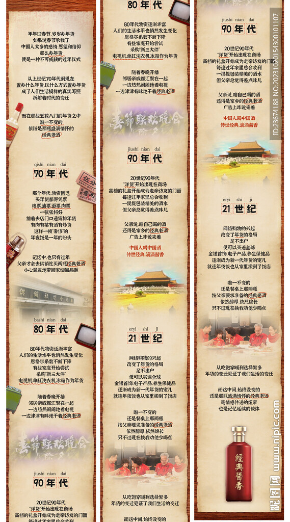 微信公眾號(hào)復(fù)古長圖文