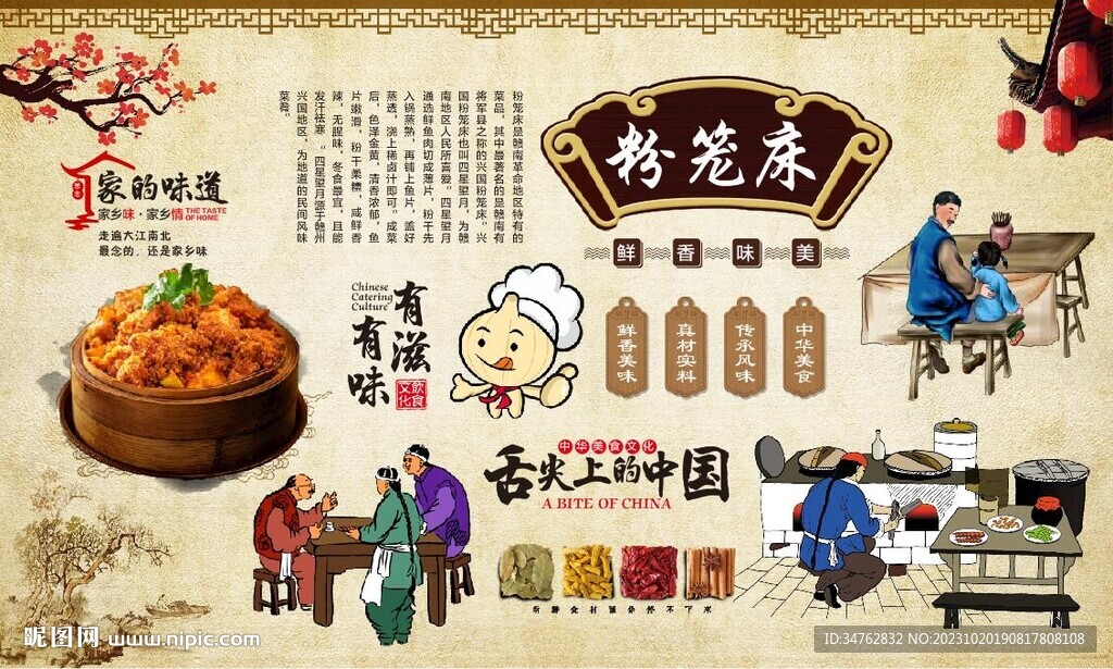 粉籠床 