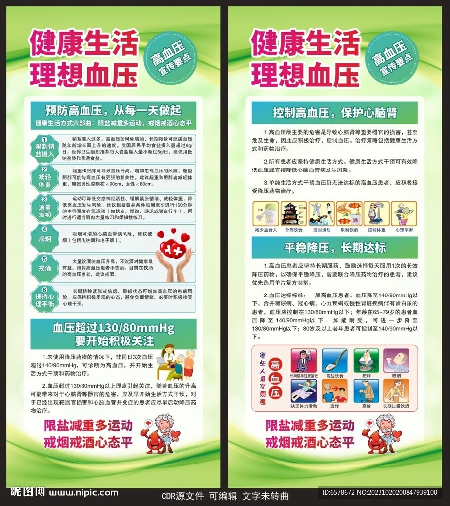 高血壓展架