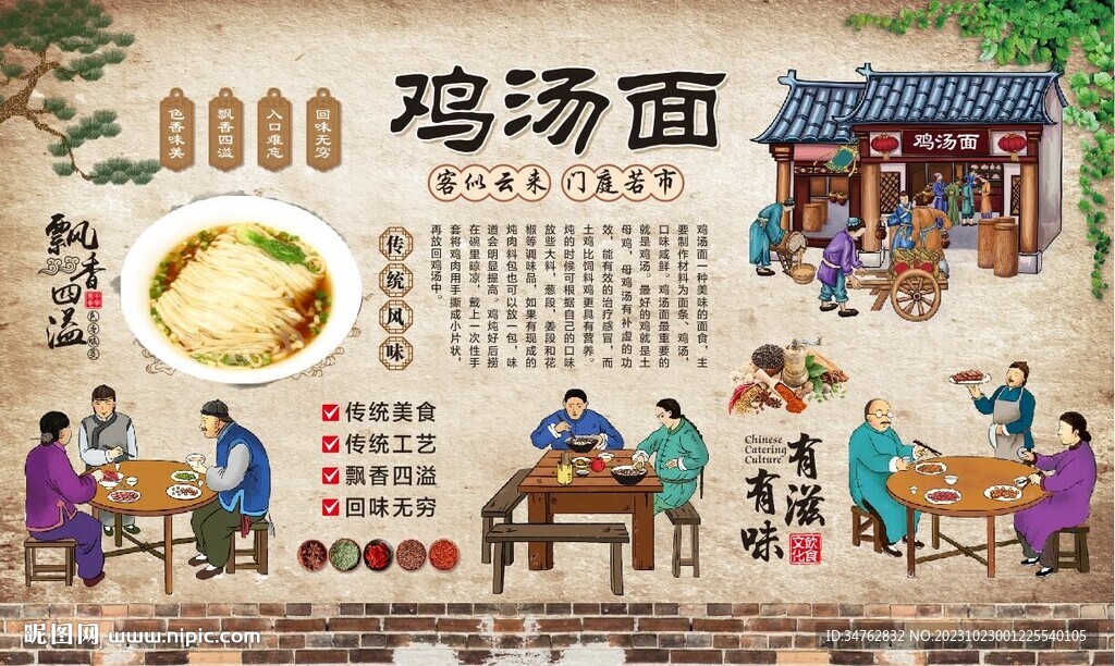 雞湯面