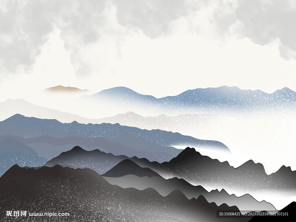 山水風景